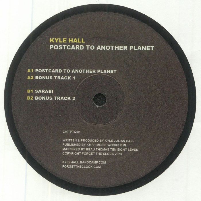 Kyle Hall - Postcard To Another Planet - Additional Image