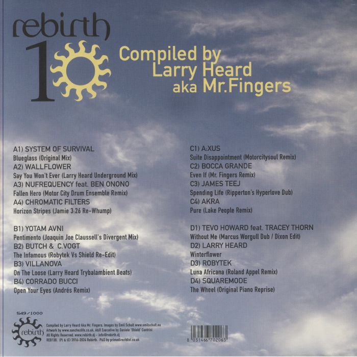 Larry Heard - Rebirth 10 (Record Store Day RSD 2024) - Additional Image