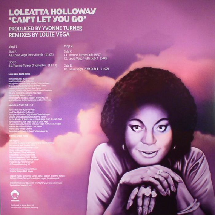 Loleatta Holloway - Can't Let You Go (Louie Vega remixes) - Additional Image