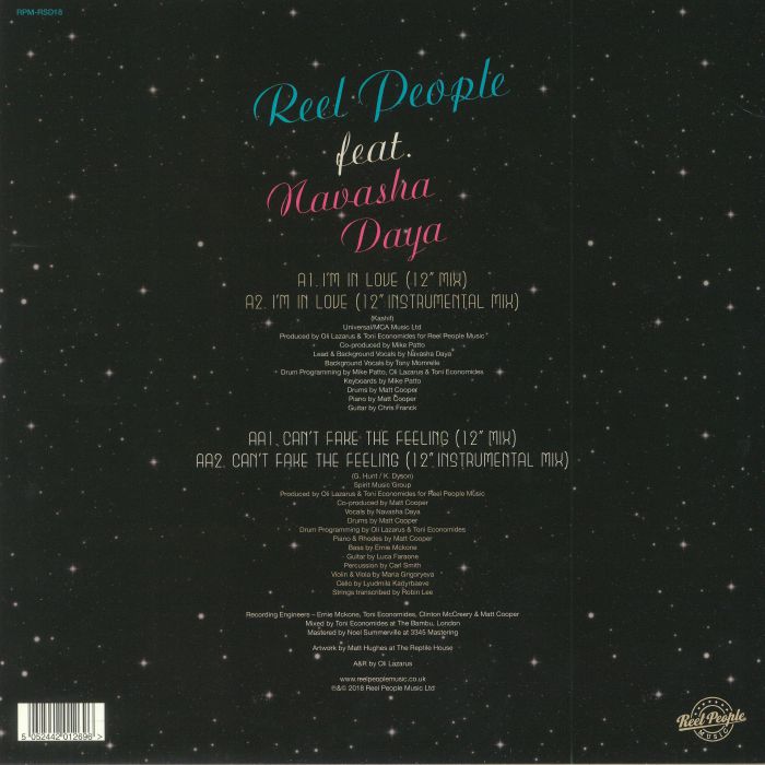 REEL PEOPLE feat NAVASHA DAYA - I'm In Love (Record Store Day 2018) - Additional Image