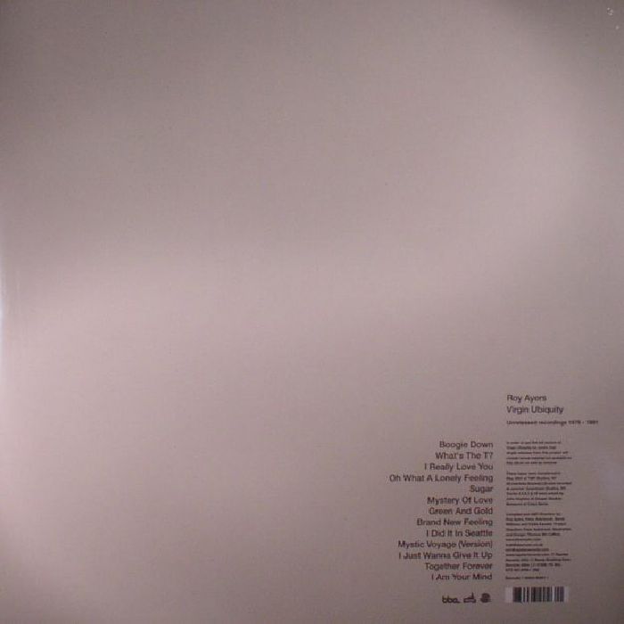 Roy Ayers - Virgin Ubiquity: Unreleased Recordings 1976-1981 - Additional Image