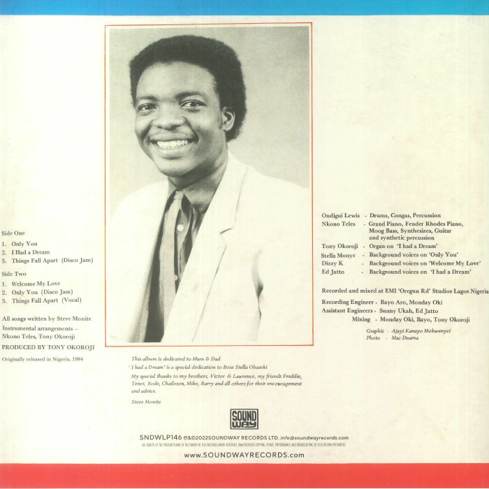 Steve MONITE - Only You (remastered) - Additional Image