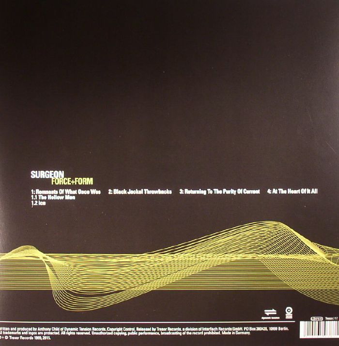 SURGEON - Force & Form (remastered) - Additional Image