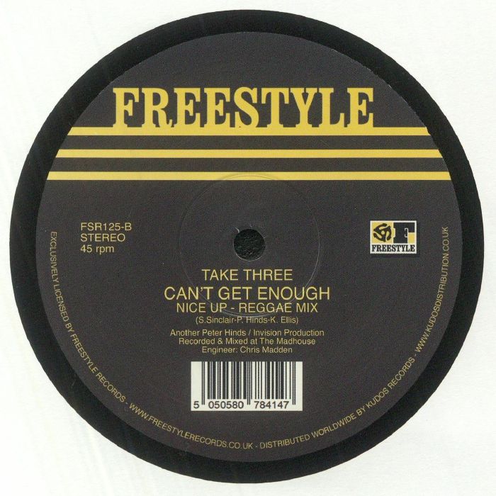TAKE THREE - Can't Get Enough (Of Your Love)  - Additional Image