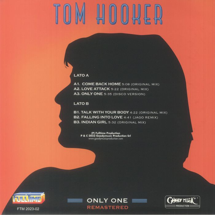 Tom Hooker - Only One (remastered) - Additional Image