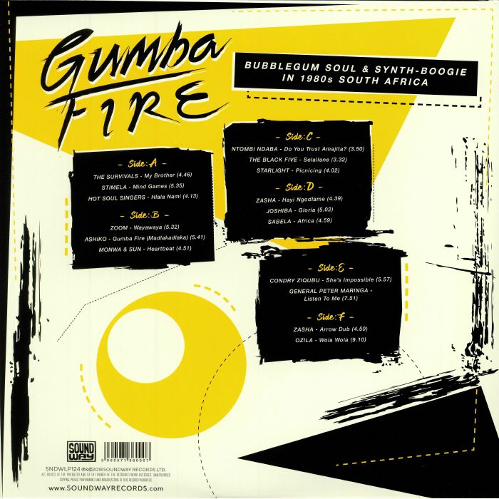 Various - Gumba Fire (Bubblegum Soul & Synth​-​Boogie In 1980s South Africa) - Additional Image